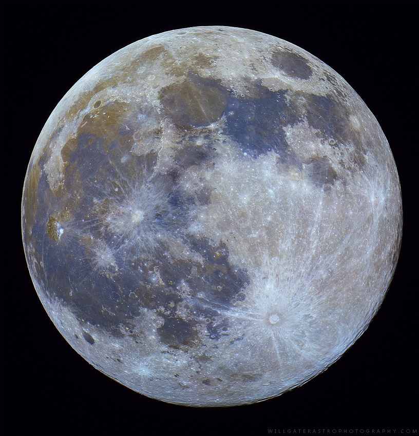 The Moon — 3 — Will Gater Astrophotography